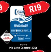 Mix Crete Concrete-40Kg