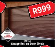 Garage Roll Up Door Single