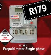 Prepaid Meter Single Phase