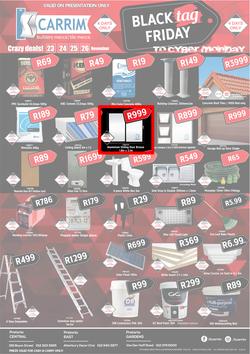 K Carrim Builders Mecca Tile Mecca : Black Friday (23 Nov - 26 Nov 2018), page 1