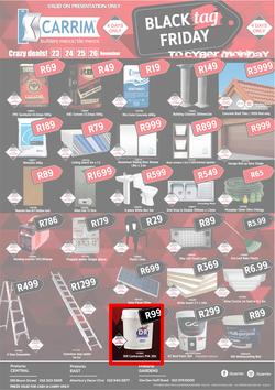 K Carrim Builders Mecca Tile Mecca : Black Friday (23 Nov - 26 Nov 2018), page 1
