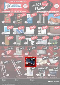 K Carrim Builders Mecca Tile Mecca : Black Friday (23 Nov - 26 Nov 2018), page 1