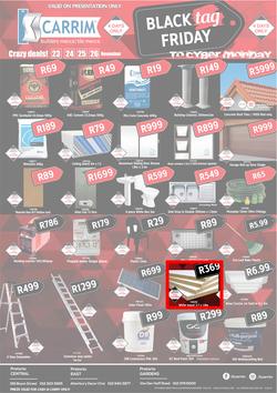 K Carrim Builders Mecca Tile Mecca : Black Friday (23 Nov - 26 Nov 2018), page 1