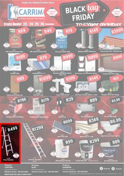 K Carrim Builders Mecca Tile Mecca : Black Friday (23 Nov - 26 Nov 2018), page 1