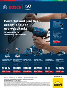 Builders Bosch : Powerful And Practical (01 August - 30 September 2026)