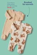 Coral Fleece Baby Grow (0-24 Months)-Each
