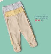 Babies Leggings (0-24 Months)-Each