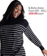 Boho Dress From (XS-XXL)-Each