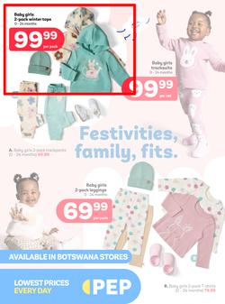 PEP Botswana : Festivities, Family, Fits (25 February - 24 March 2026), page 1