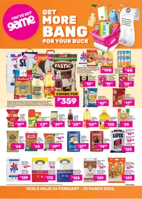 Game Botswana : Get More Bang For Your Buck (26 February - 25 March 2026)