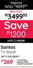 Santos TV Stand 10302756