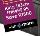Sealy Toulouse King 183cm Base Set 