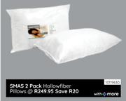 Sleepmasters 2 Pack Hollowfiber Pillows 10119630