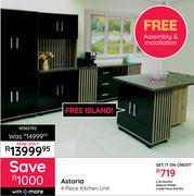 Astoria 4 Piece Kitchen Unit 1030202