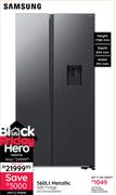 Samsung 560L Metallic SBS Fridge RS57DG4100B4FA 10301116