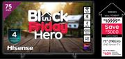 Hisense 75" (190cm) UHD Smart TV 10304084