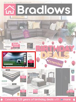 Bradlows : Birthday Deals (16 July - 19 August 2026), page 1