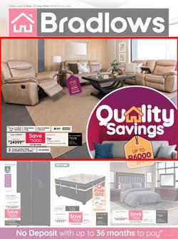 Bradlows : Quality Savings (21 May - 17 June 2026), page 1
