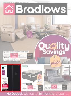 Bradlows : Quality Savings (21 May - 17 June 2026), page 1
