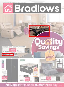 Bradlows : Quality Savings (21 May - 17 June 2026), page 1