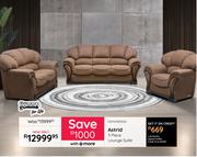 Astrid 3 Piece Lounge Suite