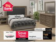 Houghton Headboard & Pedestals 10296193