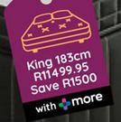 Sealy Belize King 183cm Base Set