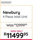 Newburh 4 Piece Wall Unit 10292007