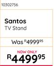 Santos TV Stand 10302756
