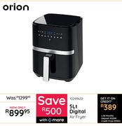 Orion 5Ltr Digital Air Fryer 10299622