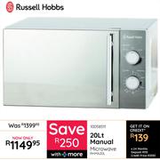 Russell Hobbs 20Ltr Manual Microwave RHMA20L 10058511