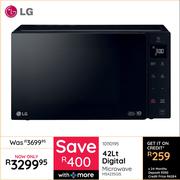 LG 42Ltr Digital Microwave MS4235GIS 10110195