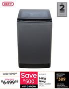 Defy 14Kg Grey Top Loader DTL160 10259071