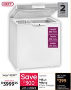 Defy 195Ltr White Chest Freezer DMF470 10016010