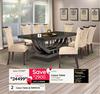 Cassa Table + 8 Cassa Dining Chairs-Combo