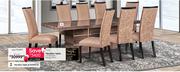 Meridian Table + 8 Meridian Dining Chairs-Combo