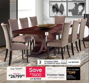 Princeton Table + 8 Princeton Chairs