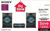 Sony Shake X30D High Power Audio System 10139039