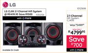 LG CL88 2.1 Channel HiFi System 10302126