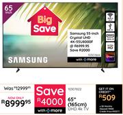 Samsung 55"(140cm) Crystal UHD 4K 55U8000F 10307844  