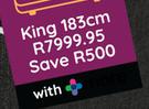 Restonic Jasmine King 183cm Base Set 