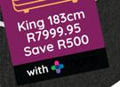 Restonic Jasmine King 183cm Base Set