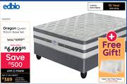 Edblo Oregon Queen 152cm Base Set Plus Free Gift (Edblo Twin Pack Pillows)