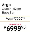 Sealy Argo Queen 152cm Base Set 10127440