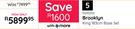 Sleepmasters Brooklyn King 183cm Base Set 10290350