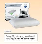 Sealy My Memory Ventilated Pillow 10120993