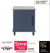 Steel & Rose Caraz Pedestal