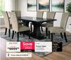 Prince Table + 6 Princeton Dining Chairs Combo