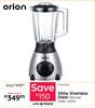 Orion 350W Stainless Steel Blender OSBL-6000