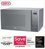 Defy 30L Metallic Microwave DMO390